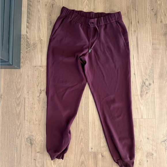 lululemon athletica Pants - Lululemon Athletica Rich Burgundy/purple Apparel joggers